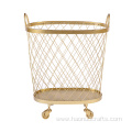 wrought storage basket bathroom laundry hamper basket